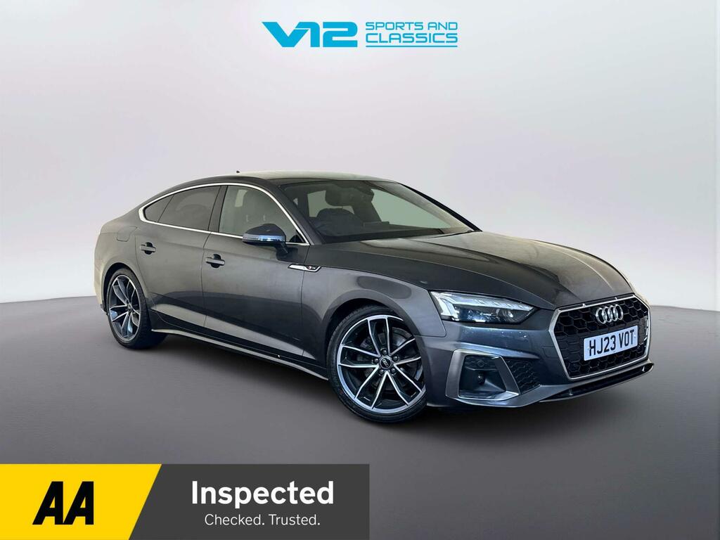Audi A5 2.0 Tfsi 35 S Line Sportback S Tronic E Grey