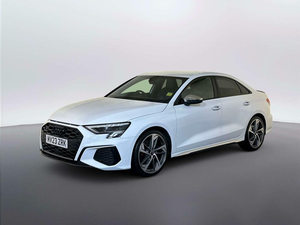 Audi S3 2.0 Tfsi Saloon S Tronic Quattro Euro 6 White #4