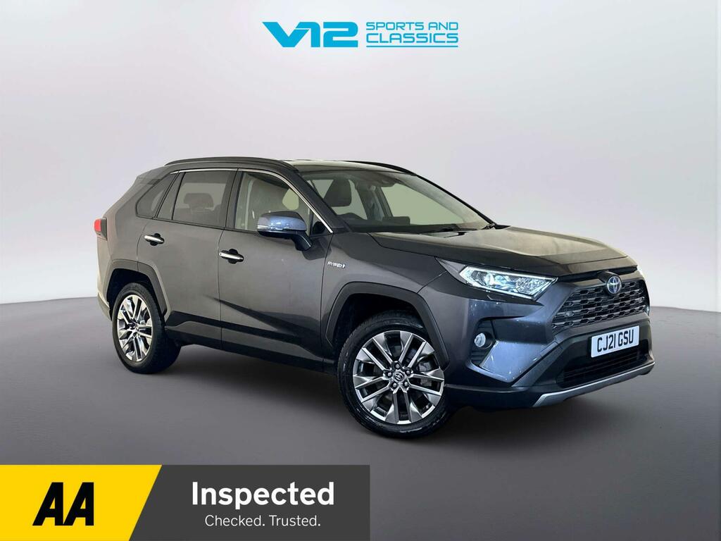 Toyota Rav 4 2.5 Vvt-h Gpf Excel Suv Hybrid Cvt Euro Grey