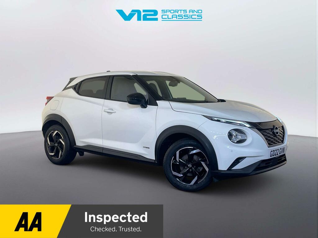 Nissan Juke 1.6 N-connecta Suv Hybrid Euro 6 White