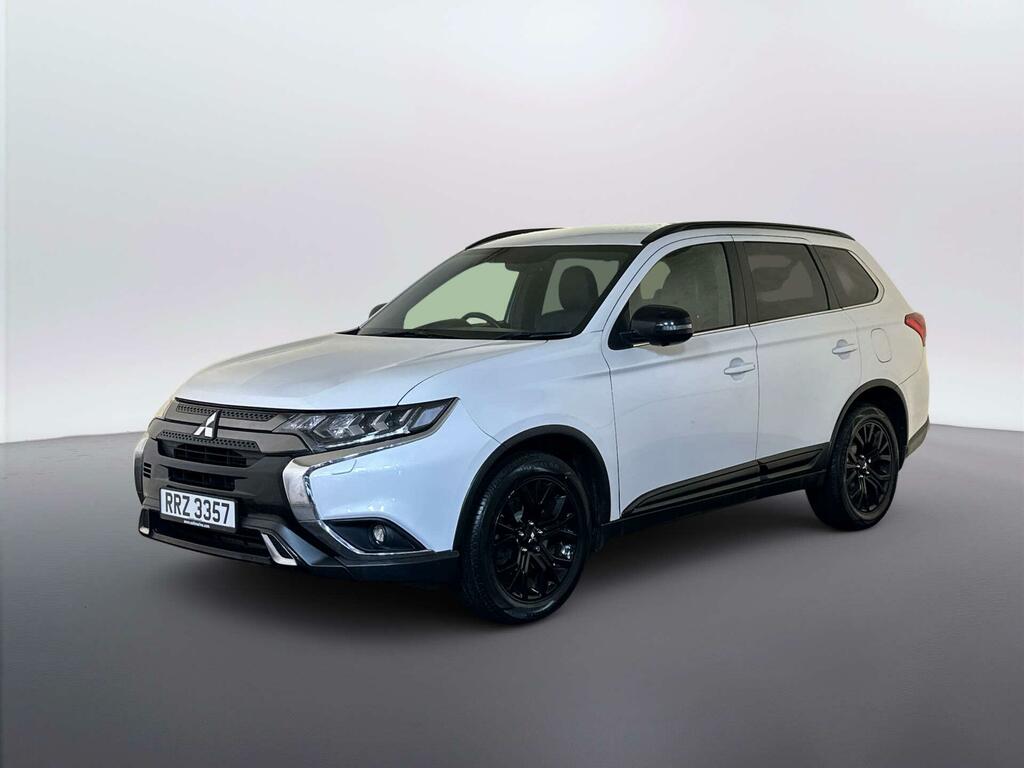 Mitsubishi Outlander 2.0 Mivec Black Suv Cvt 4Wd Euro 6 Ss White #4