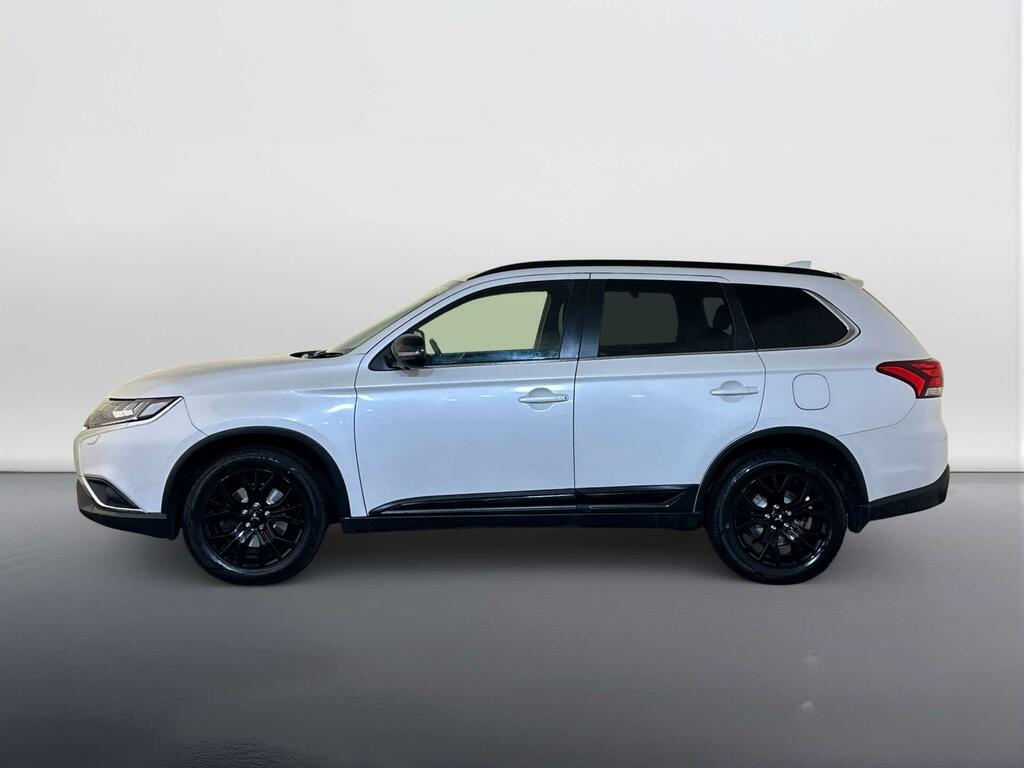 Mitsubishi Outlander 2.0 Mivec Black Suv Cvt 4Wd Euro 6 Ss White #5