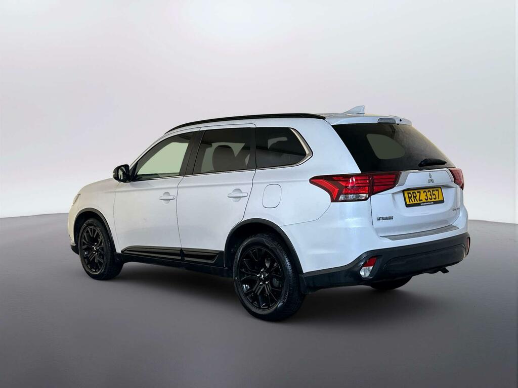 Mitsubishi Outlander 2.0 Mivec Black Suv Cvt 4Wd Euro 6 Ss White #6