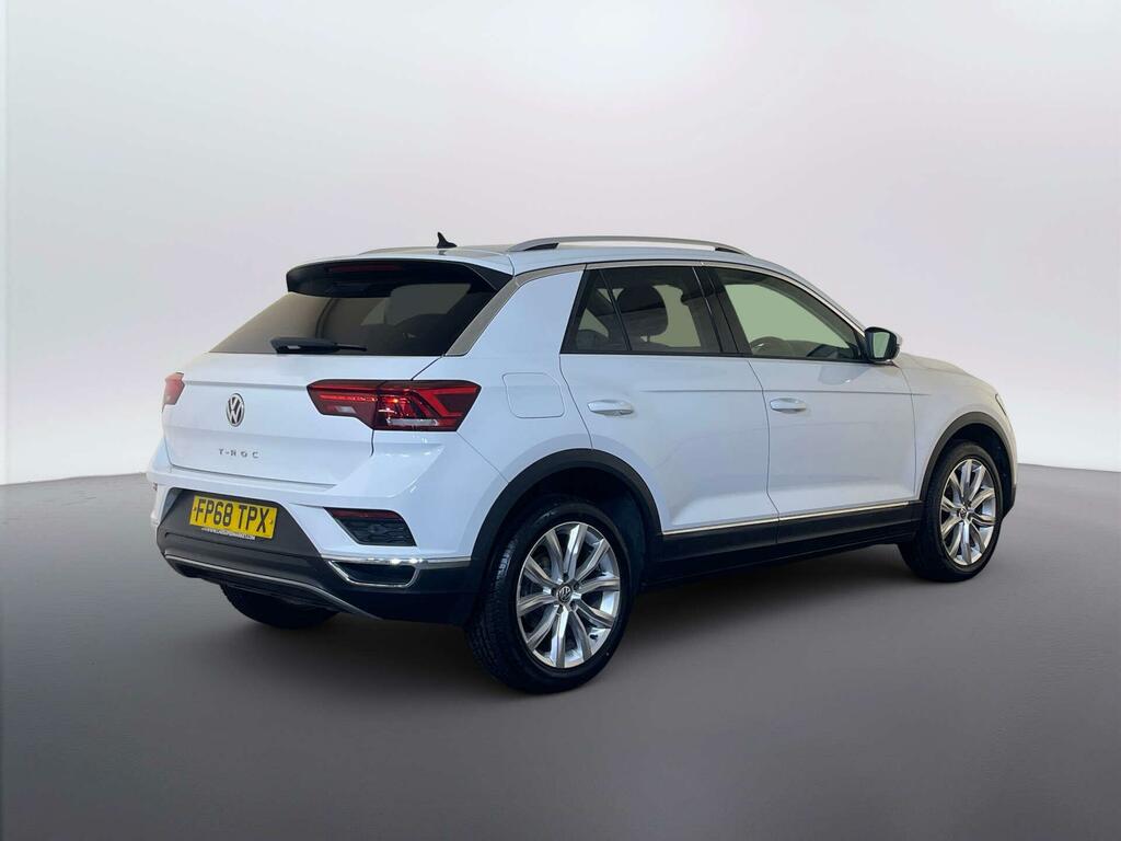 Volkswagen T-Roc 1.5 Tsi Evo Sel White #8
