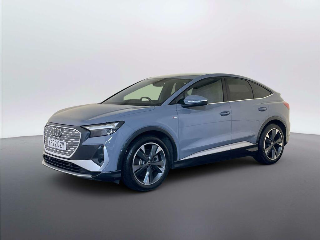 Audi Q4 E Tron 40 S Line Sportback 82Kwh 204 P Grey #4