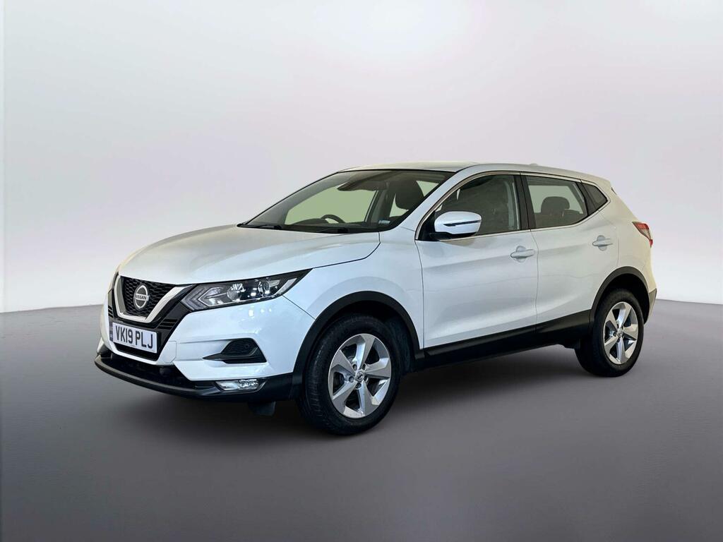 Nissan Qashqai 1.3 Dig-t Acenta Premium Suv Eur White #4