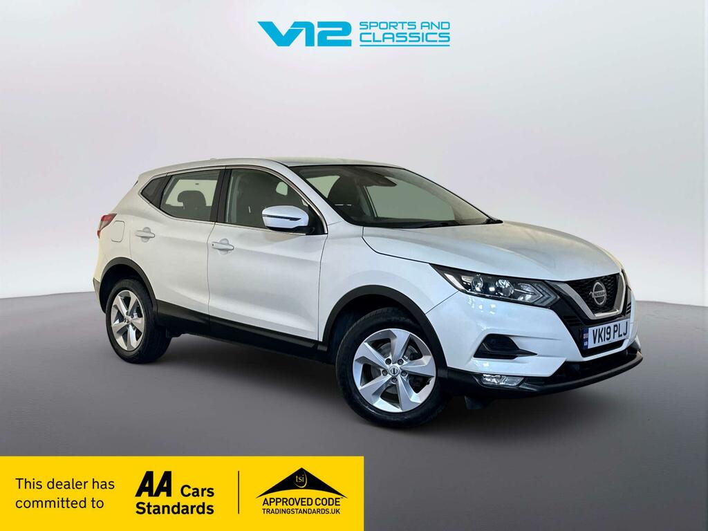 Nissan Qashqai 1.3 Dig-t Acenta Premium Suv Eur White