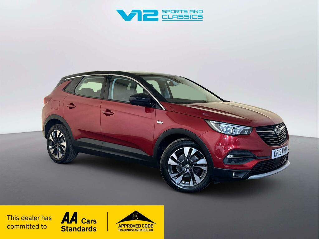 Vauxhall Grandland X 1.2 Turbo Gpf Sport Nav Suv Euro Red