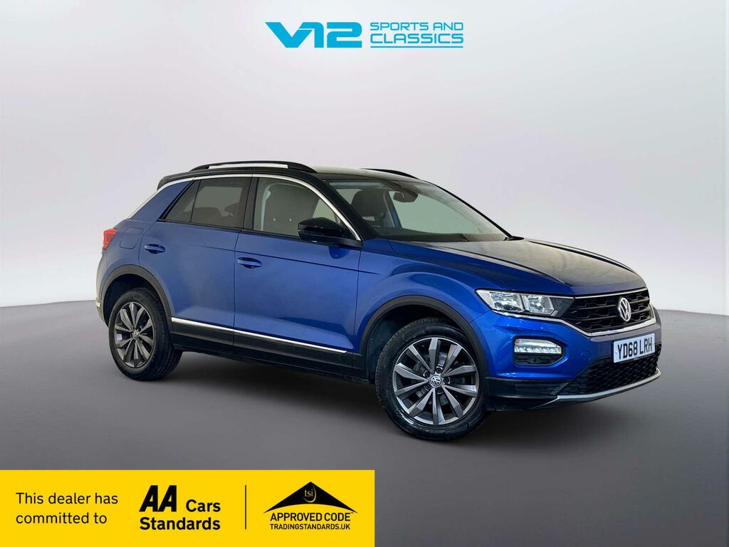 Volkswagen T-Roc 1.5 Tsi Gpf Evo Design Suv Euro Blue