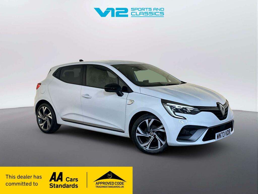 Renault Clio 1.0 Tce Rs Line Hatchback Euro 6 White