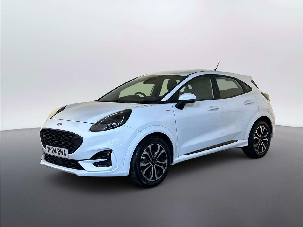 Ford Puma 1.0T Ecoboost Mhev St-line Suv Hybrid M White #4