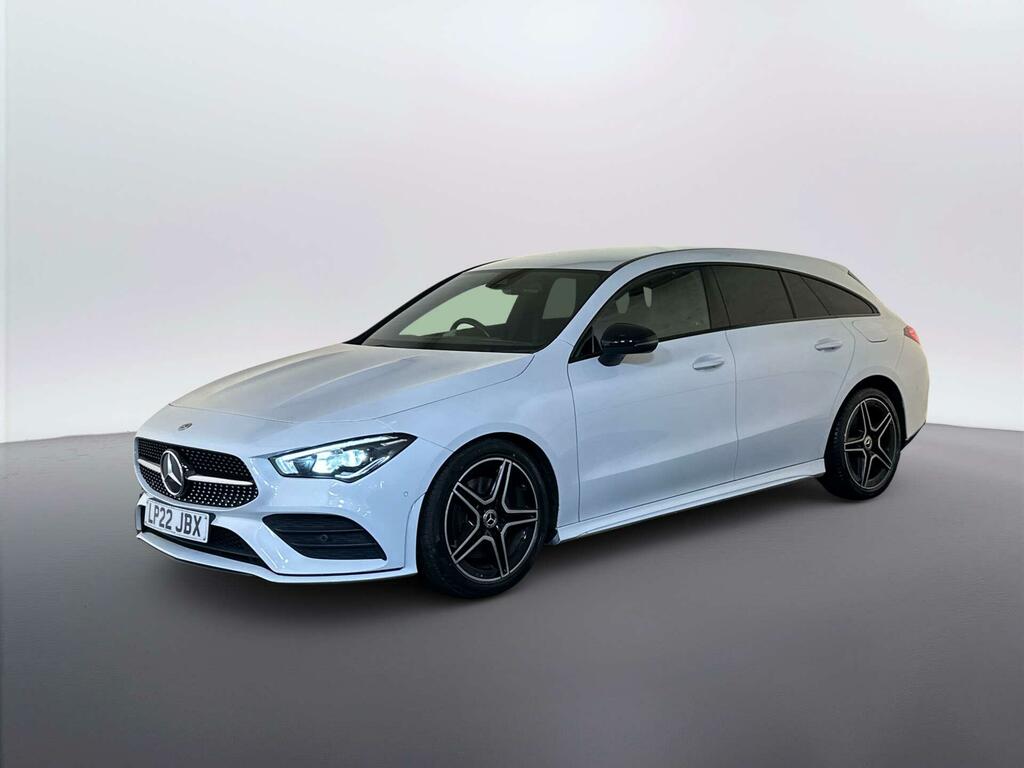 Mercedes-Benz CLA Class 1.3 Cla200 Amg Line Executive Shooting Brake White #4