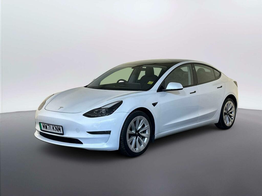 Tesla Model 3 Dual Motor Long Range Saloon 4 White #4