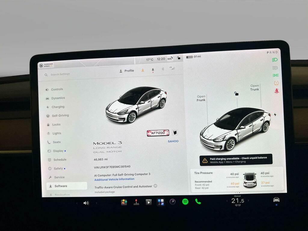 Tesla Model 3 Long Range Awd Red #19