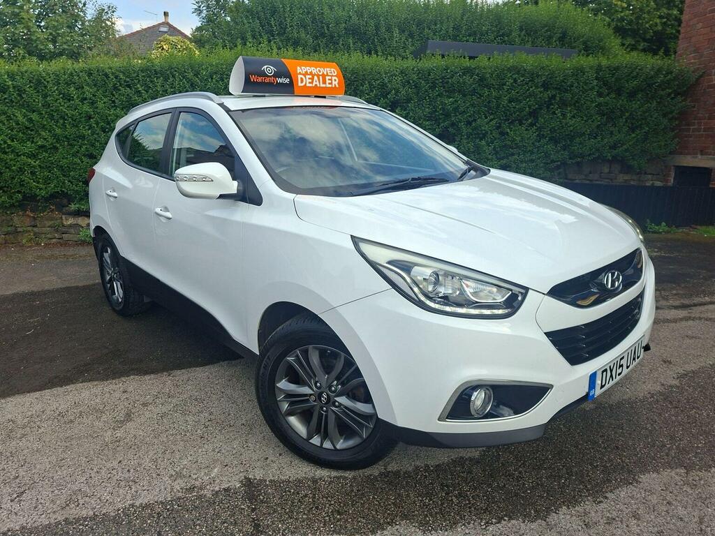 Hyundai Ix35 Suv 1.7 Crdi Se Euro 5 Ss Nav 201515 White #5