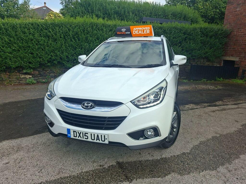 Hyundai Ix35 Suv 1.7 Crdi Se Euro 5 Ss Nav 201515 White #2