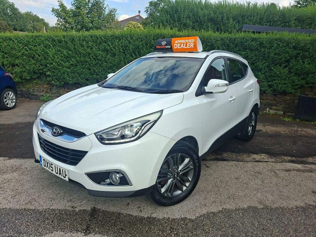 Hyundai Ix35 Suv 1.7 Crdi Se Euro 5 Ss Nav 201515 White #3