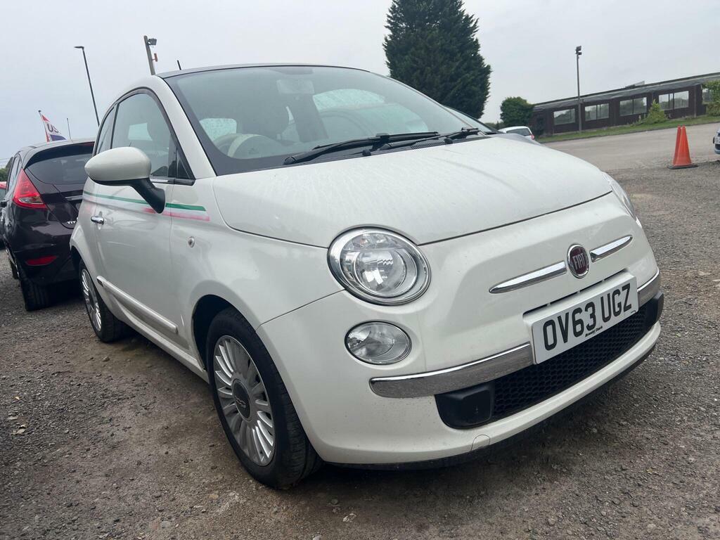 Fiat 500 1.2 Lounge Euro 6 S S White
