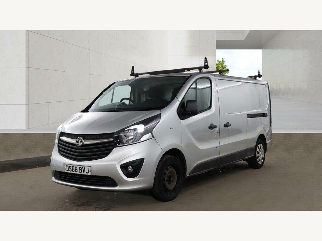 Vauxhall Vivaro Panel Van White #10