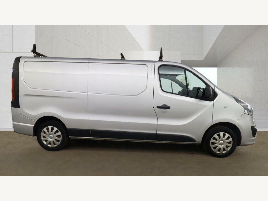 Vauxhall Vivaro Panel Van White #5