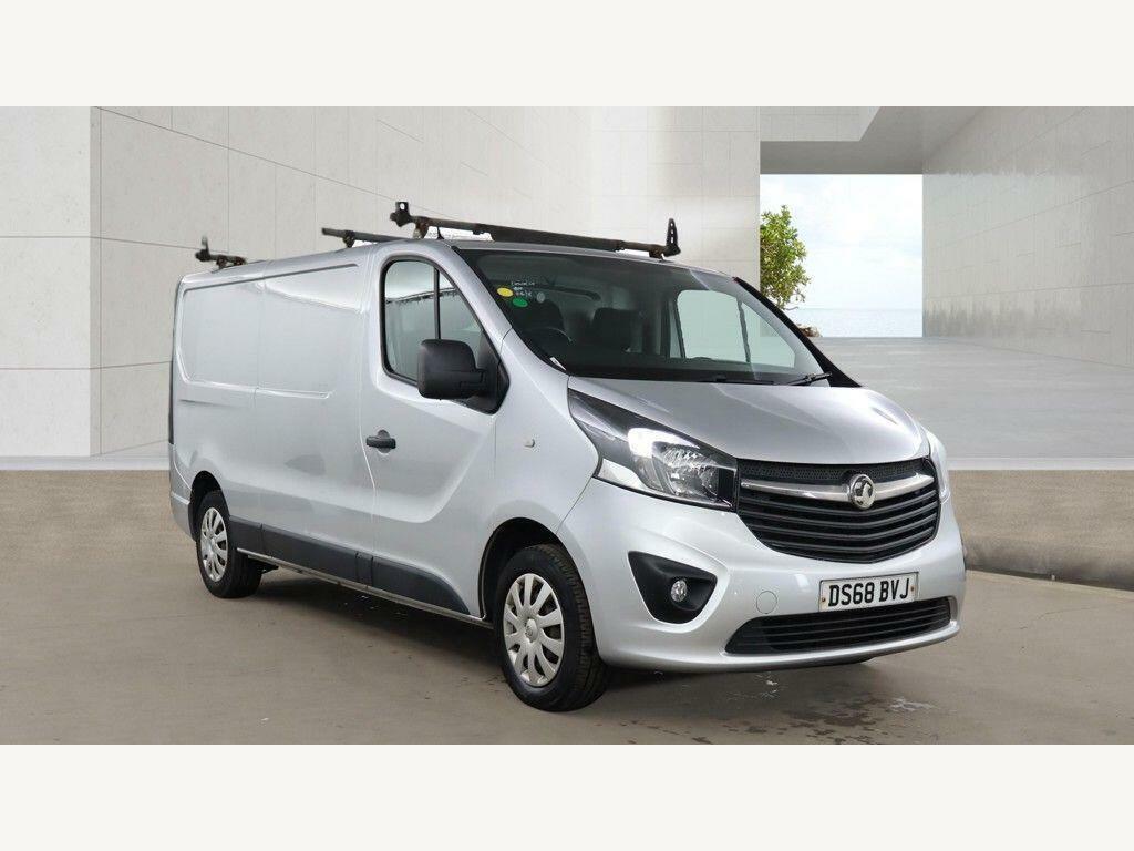 Vauxhall Vivaro Panel Van White #1