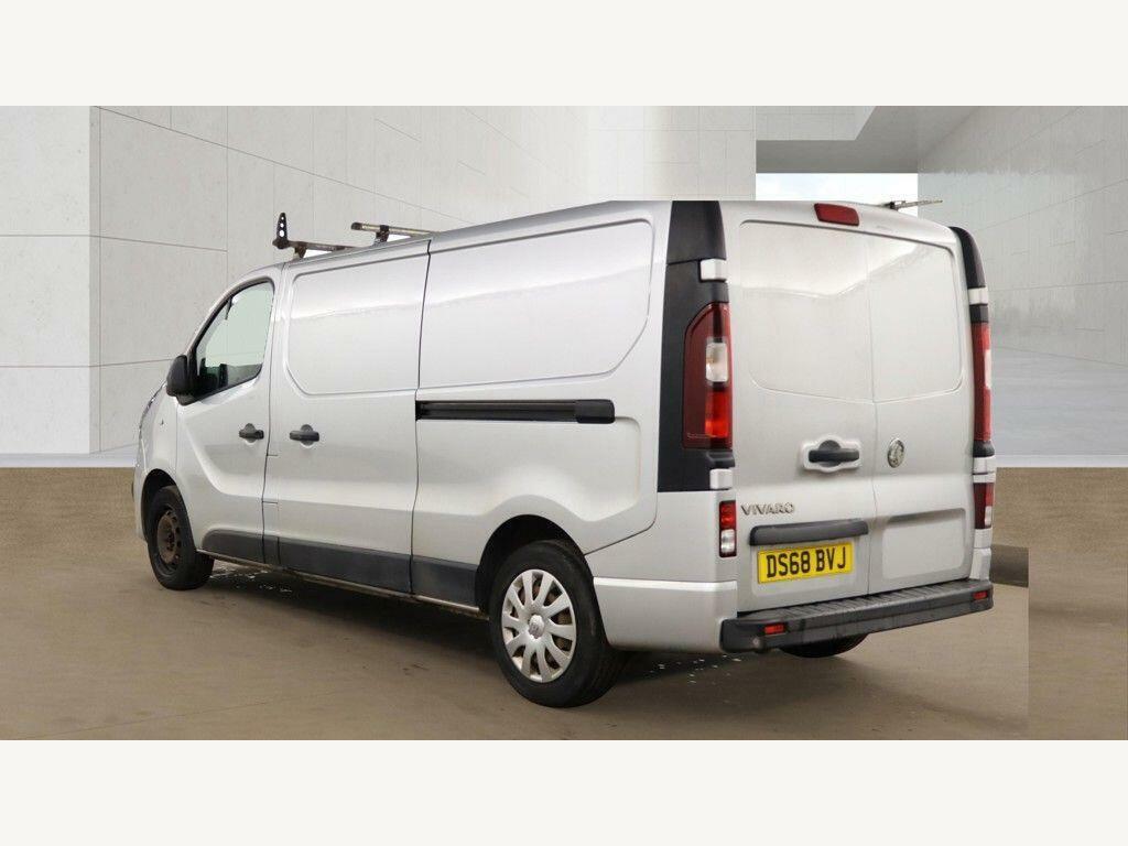 Vauxhall Vivaro Panel Van White #3