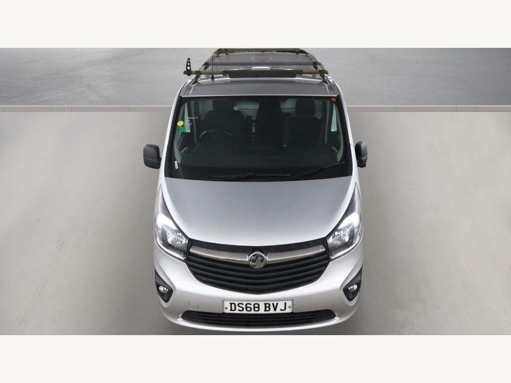 Vauxhall Vivaro Panel Van White #7