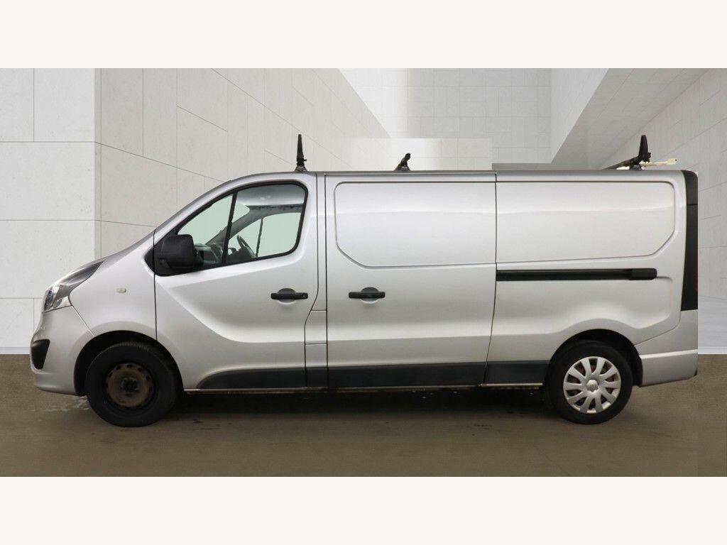 Vauxhall Vivaro Panel Van White #6