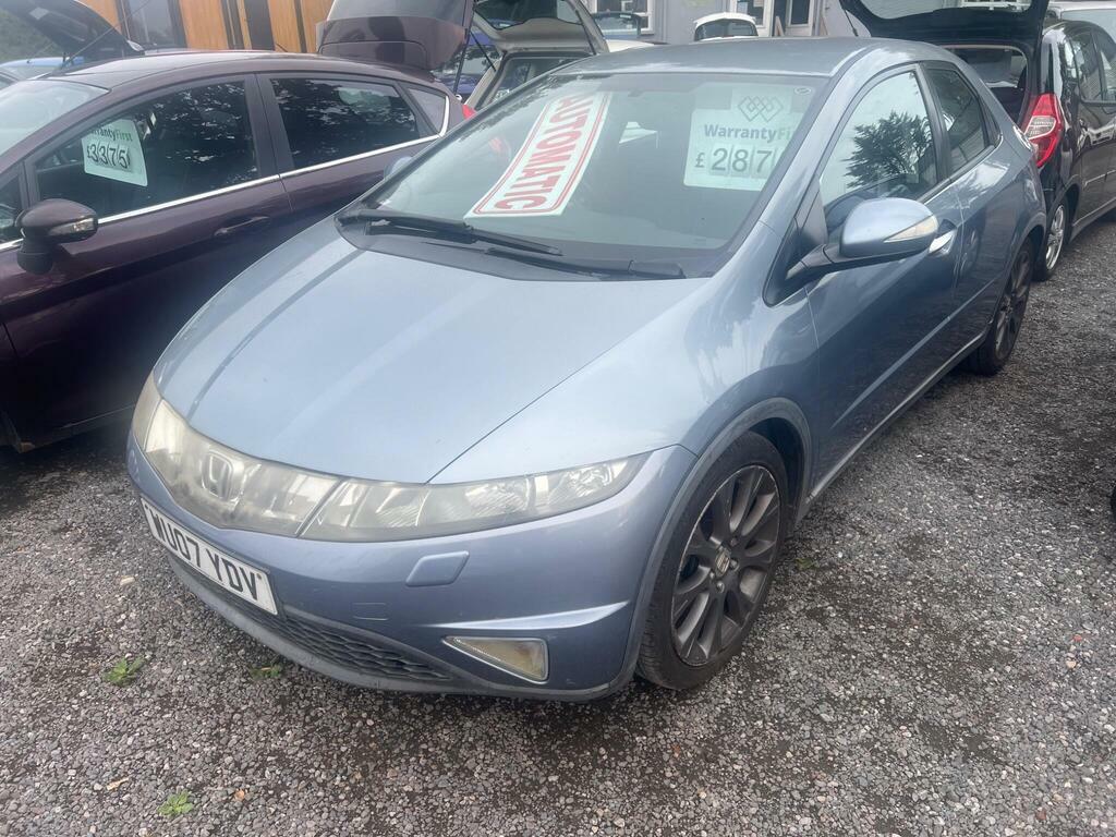 Honda Civic 1.8 I-vtec Sport I-shift Blue #6