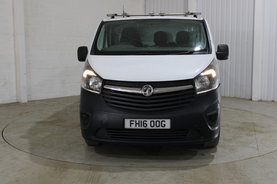 Vauxhall Vivaro Panel Van White #3