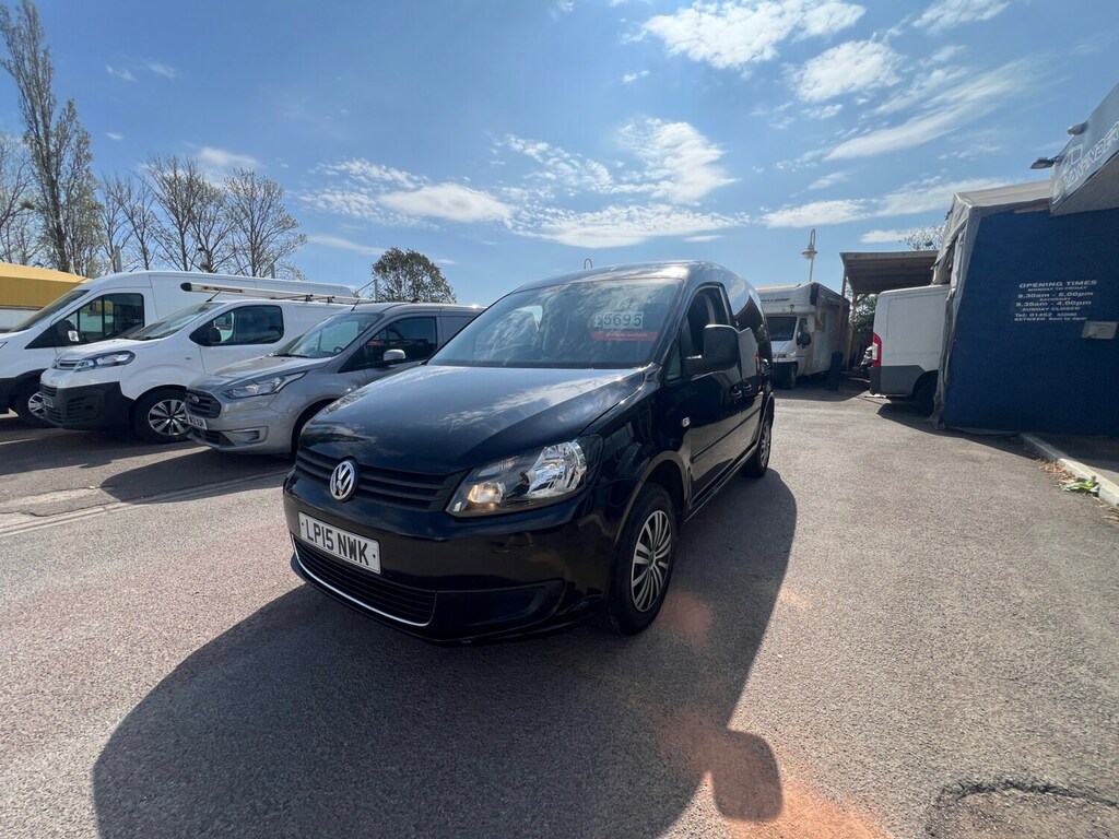 Volkswagen Caddy 1.6 Tdi 102Ps Startline Van LP15NWK Black #5