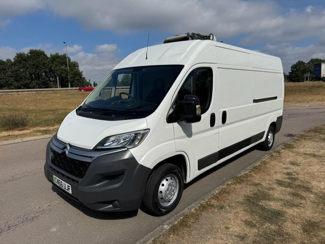 Citroen Relay 2.0 Bluehdi Enterprise Refrigerated Van CN66UJF White #3