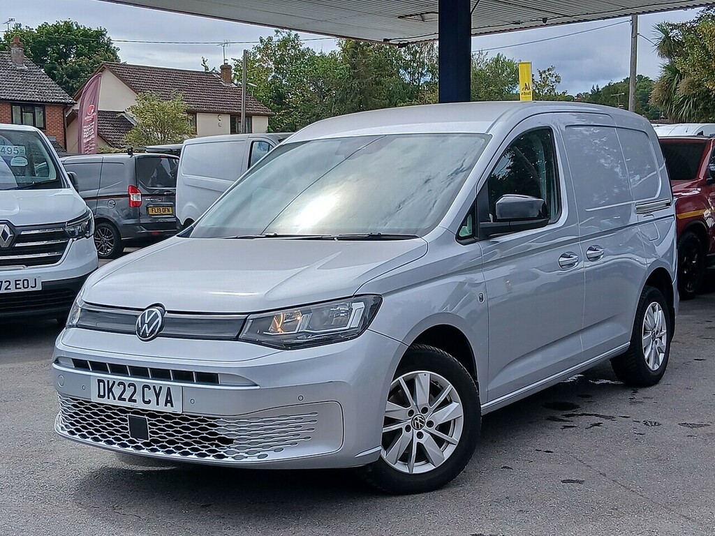 Volkswagen Caddy 2.0 Tdi C20 Commerce Pro Panel Van Manu DK22CYA Silver #3