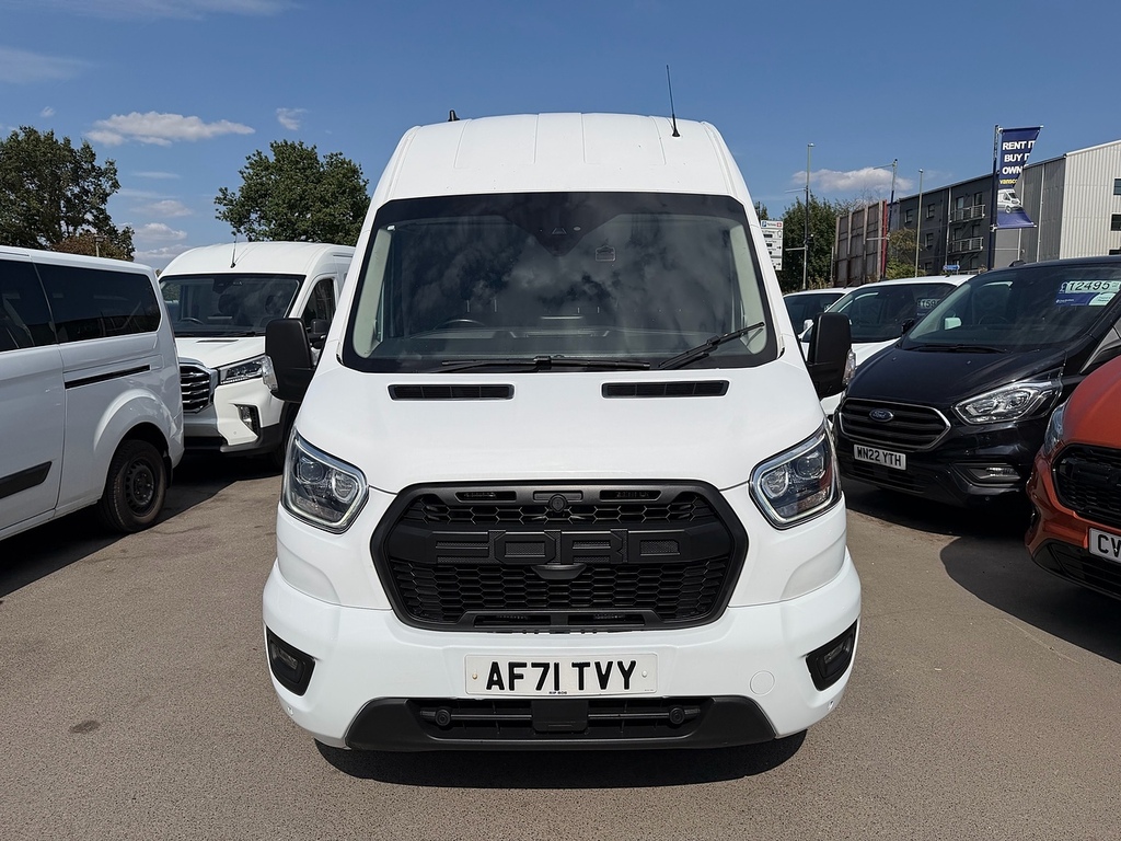 Ford Transit Custom 2.0 350 Ecoblue Mhev Limited Panel Van AF71TVY White #2