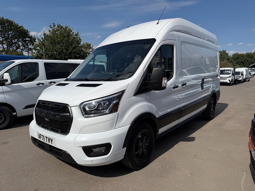 Ford Transit Custom 2.0 350 Ecoblue Mhev Limited Panel Van AF71TVY White #3