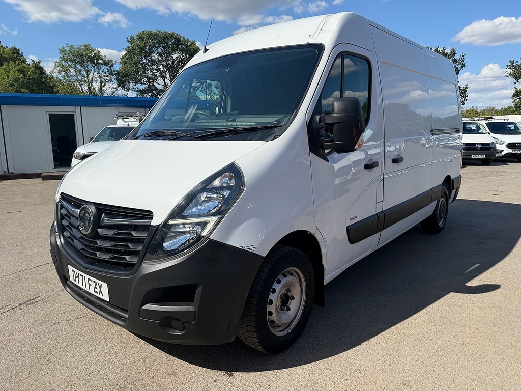 Vauxhall Movano 2.3 Cdti 3500 Biturbo Edition Panel Van DY71FZX White #3