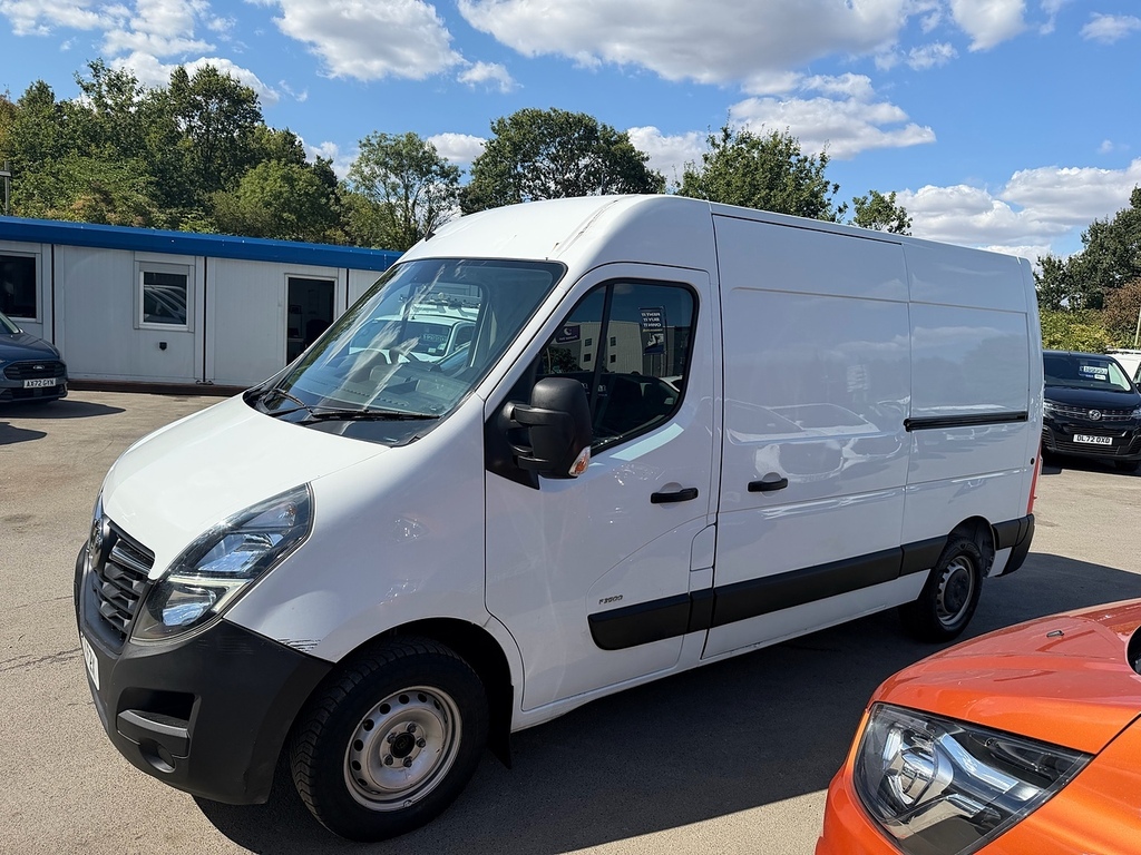 Vauxhall Movano 2.3 Cdti 3500 Biturbo Edition Panel Van DY71FZX White #4
