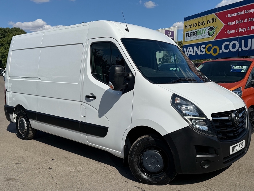 Vauxhall Movano 2.3 Cdti 3500 Biturbo Edition Panel Van DY71FZX White