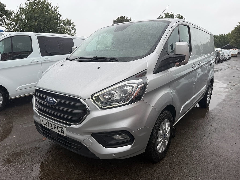 Ford Transit Custom 2.0 300 Ecoblue Limited Panel Van Manua LJ72FCB Silver #3