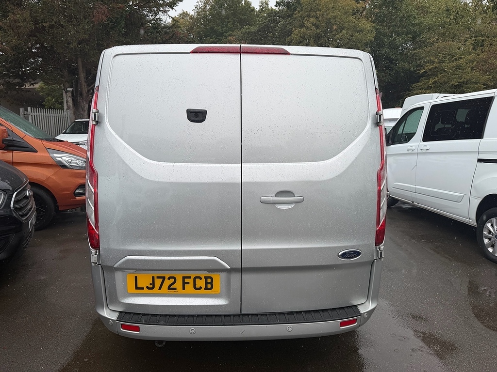 Ford Transit Custom 2.0 300 Ecoblue Limited Panel Van Manua LJ72FCB Silver #6