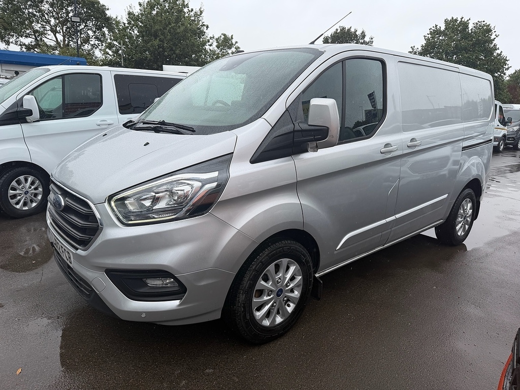 Ford Transit Custom 2.0 300 Ecoblue Limited Panel Van Manua LJ72FCB Silver #4