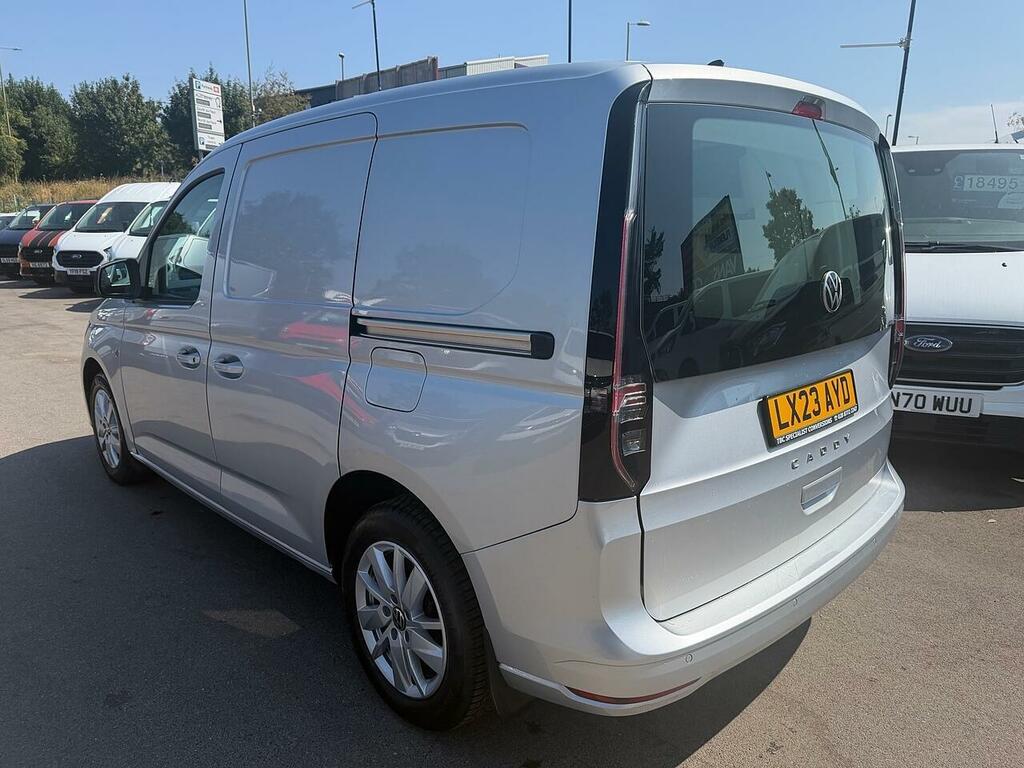 Volkswagen Caddy 2.0 Tdi C20 Commerce Pro Panel Van Manu LX23AYD Silver #5