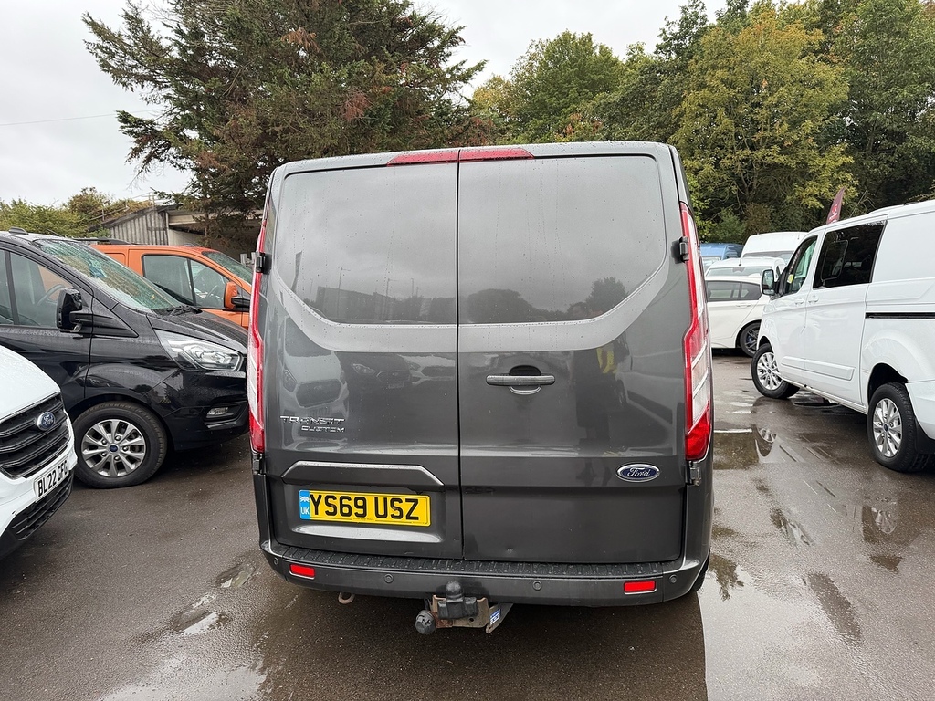 Ford Transit Custom 2.0 320 Ecoblue Limited Crew Van Double Cab Di YS69USZ Grey #5