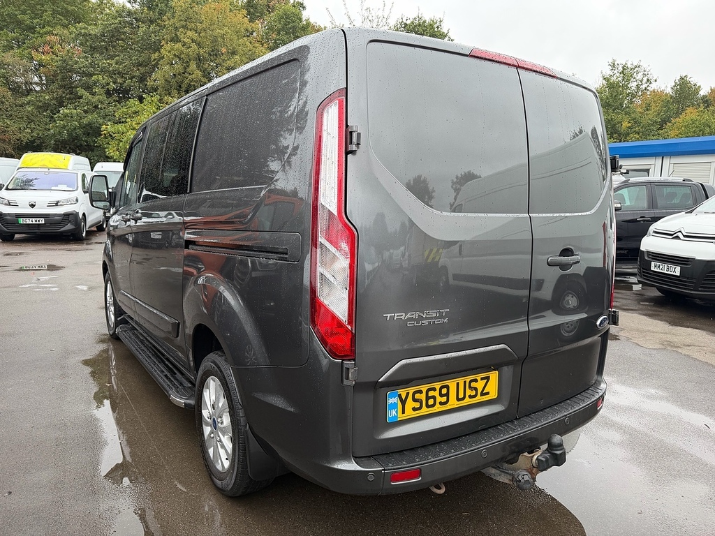 Ford Transit Custom 2.0 320 Ecoblue Limited Crew Van Double Cab Di YS69USZ Grey #4