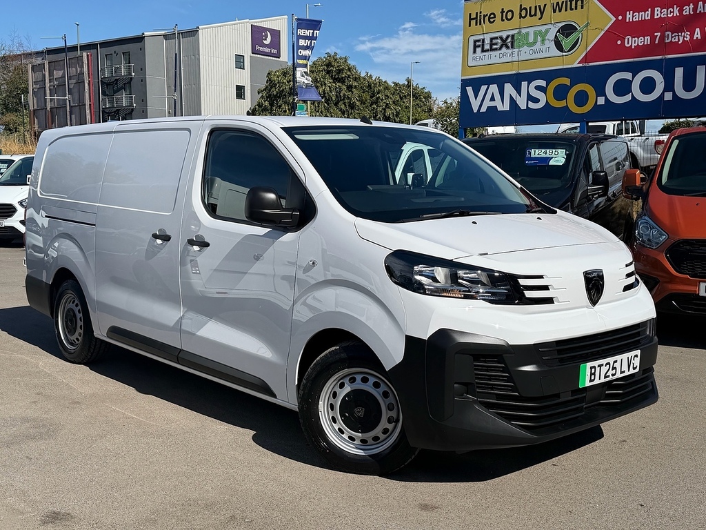 Peugeot E-Expert 75Kwh Professional Long Panel Van 6Dr Aut White
