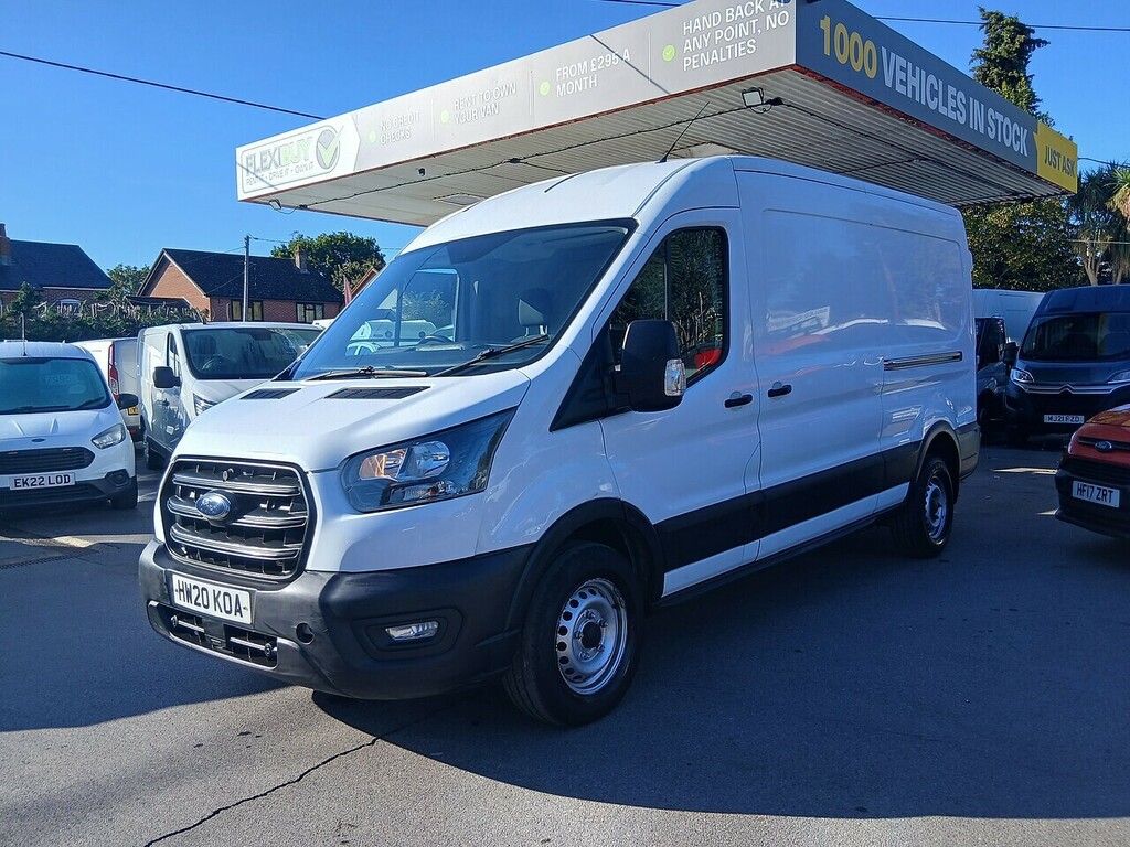 Ford Transit Custom 2.0 350 Ecoblue Leader Panel Van HW20KOA White #5