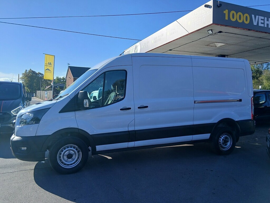 Ford Transit Custom 2.0 350 Ecoblue Leader Panel Van HW20KOA White #4