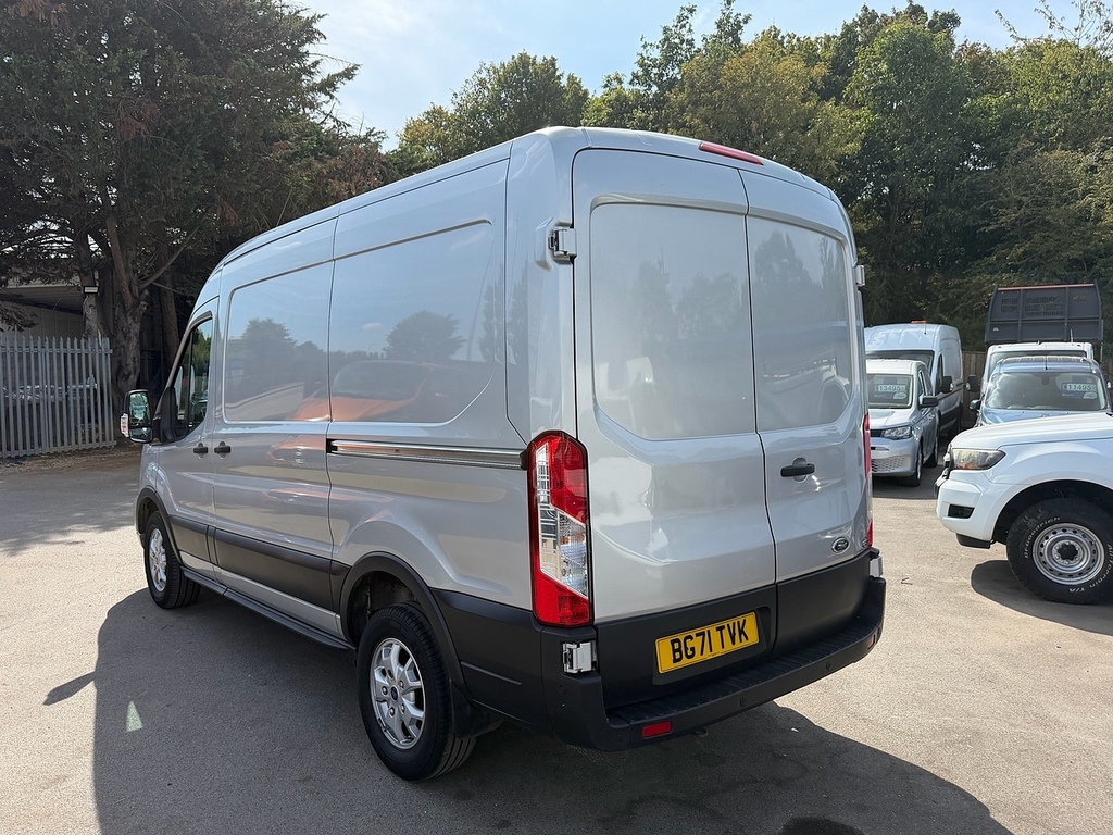 Ford Transit Custom 2.0 350 Ecoblue Mhev Limited Panel Van BG71TVK Silver #6