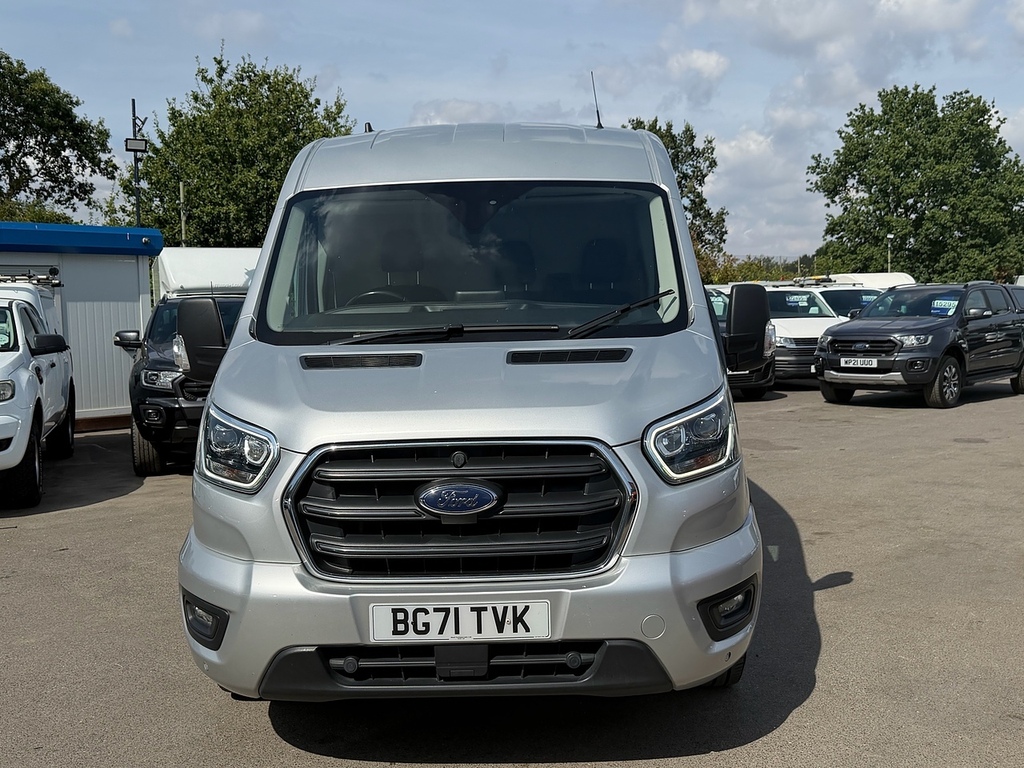Ford Transit Custom 2.0 350 Ecoblue Mhev Limited Panel Van BG71TVK Silver #2