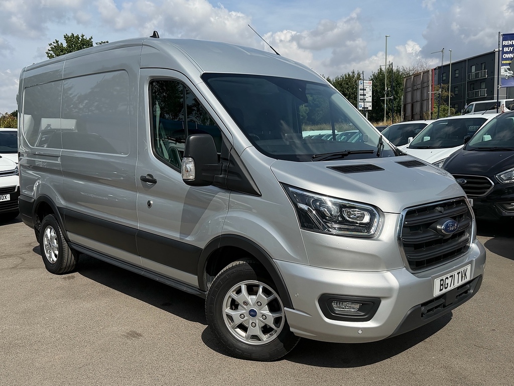 Ford Transit Custom 2.0 350 Ecoblue Mhev Limited Panel Van BG71TVK Silver